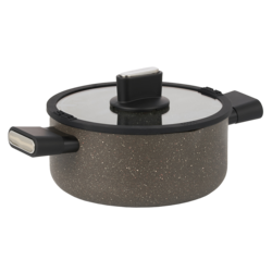 Изображение товара Кастрюля Werner Organic Stone style 51451 3.8 л 22 см коричневый