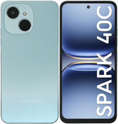 Изображение товара 6.67" Смартфон Tecno SPARK 40C 128 ГБ голубой