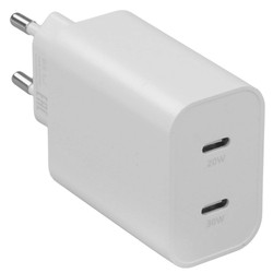 Изображение товара Сетевое зарядное устройство TTEC SmartCharger Duo GAN PD 50W белый