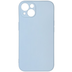 Изображение товара Накладка  BoraSCO Microfiber Case для Apple iPhone 13 голубой