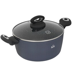 Изображение товара Кастрюля MercuryHaus Granite MC - 1729 4 л 24 см черный