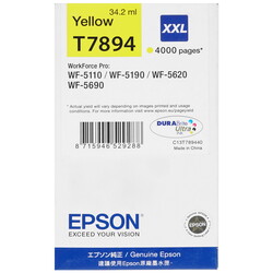 Изображение товара Картридж Epson T7894 желтый