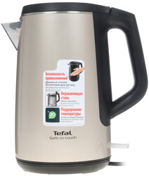 Изображение товара Электрочайник Tefal Safe to touch KO371I30 бежевый
