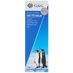 Изображение товара Чернила водорастворимые G&G GG-T6736LM матовый черный, светло-пурпурный
