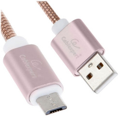 Изображение товара Кабель Cablexpert micro USB-B - USB Type-A золотистый 1.8 м