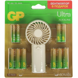 Изображение товара Батарейка GP Ultra AAA (LR03/FR03), AA (LR6/ER14505/FR6/R6P)