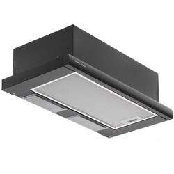Изображение товара Вытяжка телескопическая KRONA KAMILLA 600 SUPERNOVA B черный/черный
