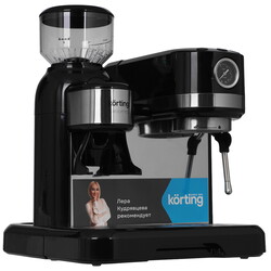 Изображение товара Кофеварка рожковая Korting KCM 1015 N Ottimo черный