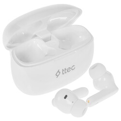 Изображение товара Наушники TWS TTEC AirBeat Tone белый 2023