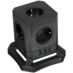 Изображение товара Сетевой фильтр Harper UCH-730 Black черный