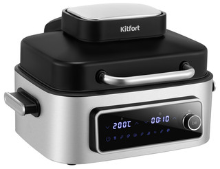 Изображение товара Аэрогриль Kitfort КТ-8125 серый