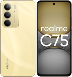 Изображение товара 6.72" Смартфон realme C75 256 ГБ золотистый