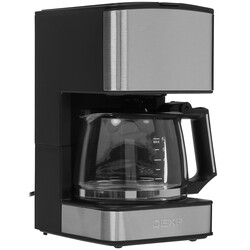 Изображение товара Кофеварка капельная DEXP DCM-0800A серебристый