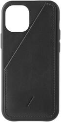 Изображение товара Накладка  Native Union Clic Card для Apple iPhone 12 mini черный