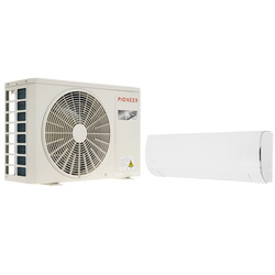 Изображение товара Кондиционер настенный сплит-система Pioneer KFRI25LW/KORI25LW Nord-30 белый
