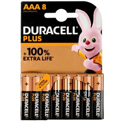Изображение товара Батарейка Duracell Plus AAA (LR03/FR03)