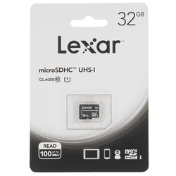 Изображение товара Карта памяти Lexar microSDHC 32 ГБ [LMS0C10032G-BNNNG]