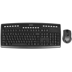 Изображение товара Клавиатура+мышь беспроводная   A4Tech 9200F черный