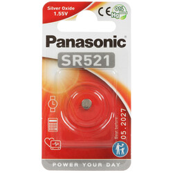 Изображение товара Батарейка Panasonic Power SR521 (SR63)