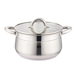 Изображение товара Кастрюля MercuryHaus Skirt MC - 1690 6.4 л 24 см серебристый