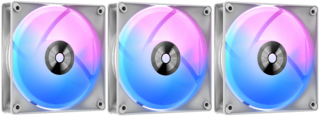 Изображение товара Комплект вентиляторов Ocypus Delta F12 ARGB [Delta-F12-WH3AM00X-GL] белый