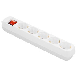 Изображение товара Удлинитель Cadena CDM U5es-3x1-3m-W белый