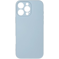 Изображение товара Накладка  BoraSCO Microfiber Case для Apple iPhone 16 Pro Max голубой