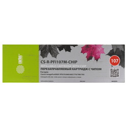 Изображение товара Картридж Cactus CS-R-PFI107M-CHIP пурпурный