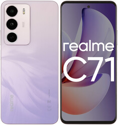 Изображение товара 6.67" Смартфон realme C71 256 ГБ фиолетовый
