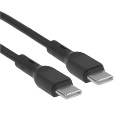 Изображение товара Кабель круглый BoraSCO USB Type-C - USB Type-C черный 1 м