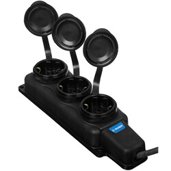 Изображение товара Удлинитель силовой Зубр 55024-15 черный