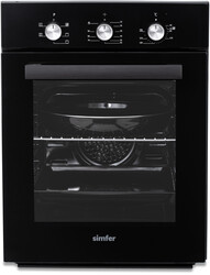 Изображение товара Электрический духовой шкаф Simfer B4EB16070 черный