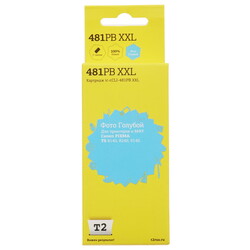 Изображение товара Картридж T2 IC-CCLI-481PB XXL голубой