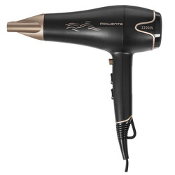 Изображение товара Фен Rowenta Motion Dry CV5707F0 черный/золотистый