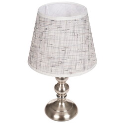 Изображение товара Настольный светильник RISALUX Адель серебристый