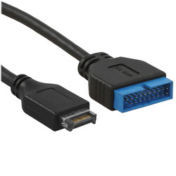 Изображение товара Переходник Orient USB 3.2 Gen 2 Type-E - USB 20Pin
