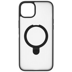 Изображение товара Накладка  Ugreen with Magnetic Stand для Apple iPhone 15 Plus прозрачный/черный