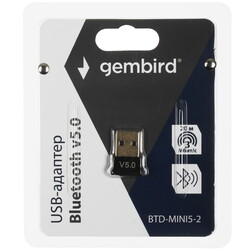 Изображение товара Bluetooth адаптер Gembird BTD-MINI5-2