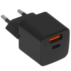 Изображение товара Сетевое зарядное устройство TFN NANO A+C PD 20W черный