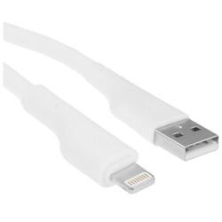 Изображение товара Кабель круглый Hoco Lightning 8-pin - USB 2.0 Type-A белый 1 м