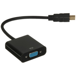 Изображение товара Переходник однонаправленный Cablexpert HDMI - VGA, 0.15 м