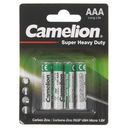 Изображение товара Батарейка Camelion R03P-BP4G