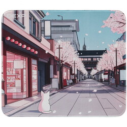 Изображение товара Коврик DEXP Cartoon Cities Cat (M) разноцветный