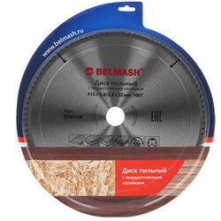 Изображение товара Диск пильный BELMASH RD084B