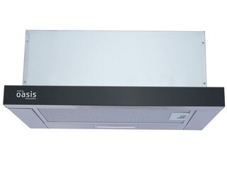 Изображение товара Вытяжка телескопическая Oasis UV-50G (F) черный/серебристый