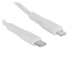 Изображение товара Кабель круглый Perfeo Lightning 8-pin - USB Type-C белый 1 м