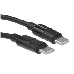 Изображение товара Кабель круглый Borofone USB Type-C - USB Type-C черный 1 м