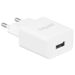 Изображение товара Сетевое зарядное устройство Perfeo I4656 белый