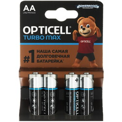 Изображение товара Батарейка Opticell Turbo Max AA (LR6/ER14505/FR6/R6P)
