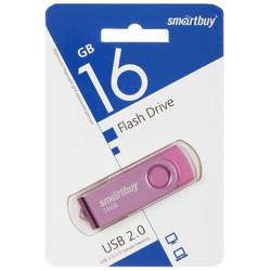 Изображение товара Память USB Flash 16 ГБ Smartbuy Twist [SB016GB2TWP]